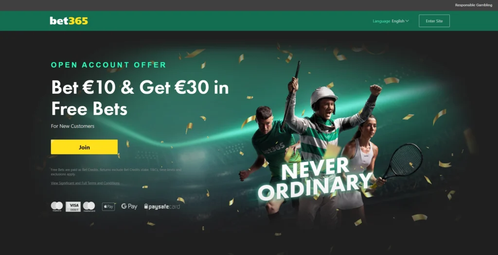 Bet365 free bet
